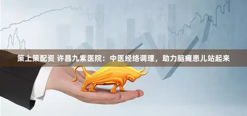 策上策配资 许昌九紫医院：中医经络调理，助力脑瘫患儿站起来