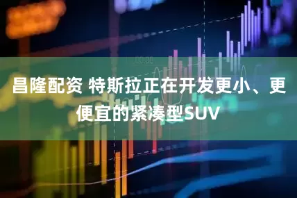 昌隆配资 特斯拉正在开发更小、更便宜的紧凑型SUV
